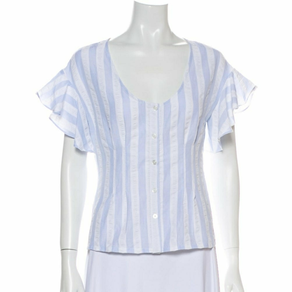 Cupcakes and Cashmere Button-Up Top
